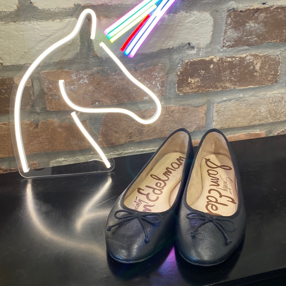 Sam Edelman black ballet flats size 10.5 M